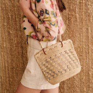 Sezane Ralph Weaved Bag